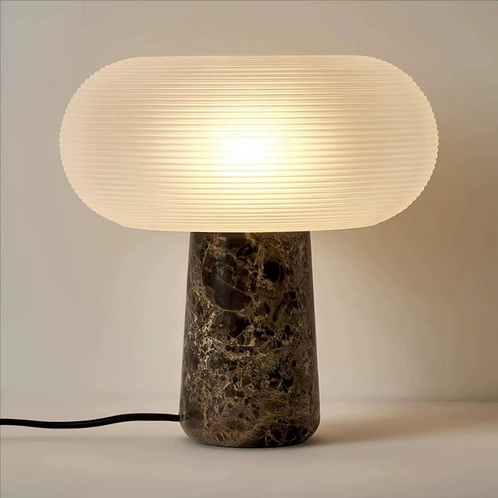 Stylish Modern Table Lamp with Curved Shade