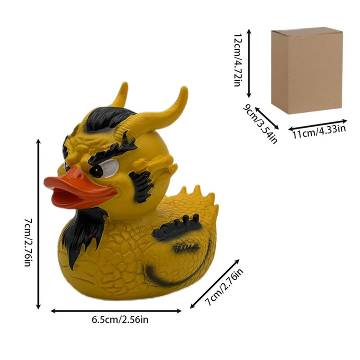 Decorative rubber duck with stylish haircut Stornfield