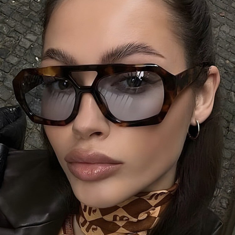 Women's fashionable sunglasses in exclusive octagon design Stornfield