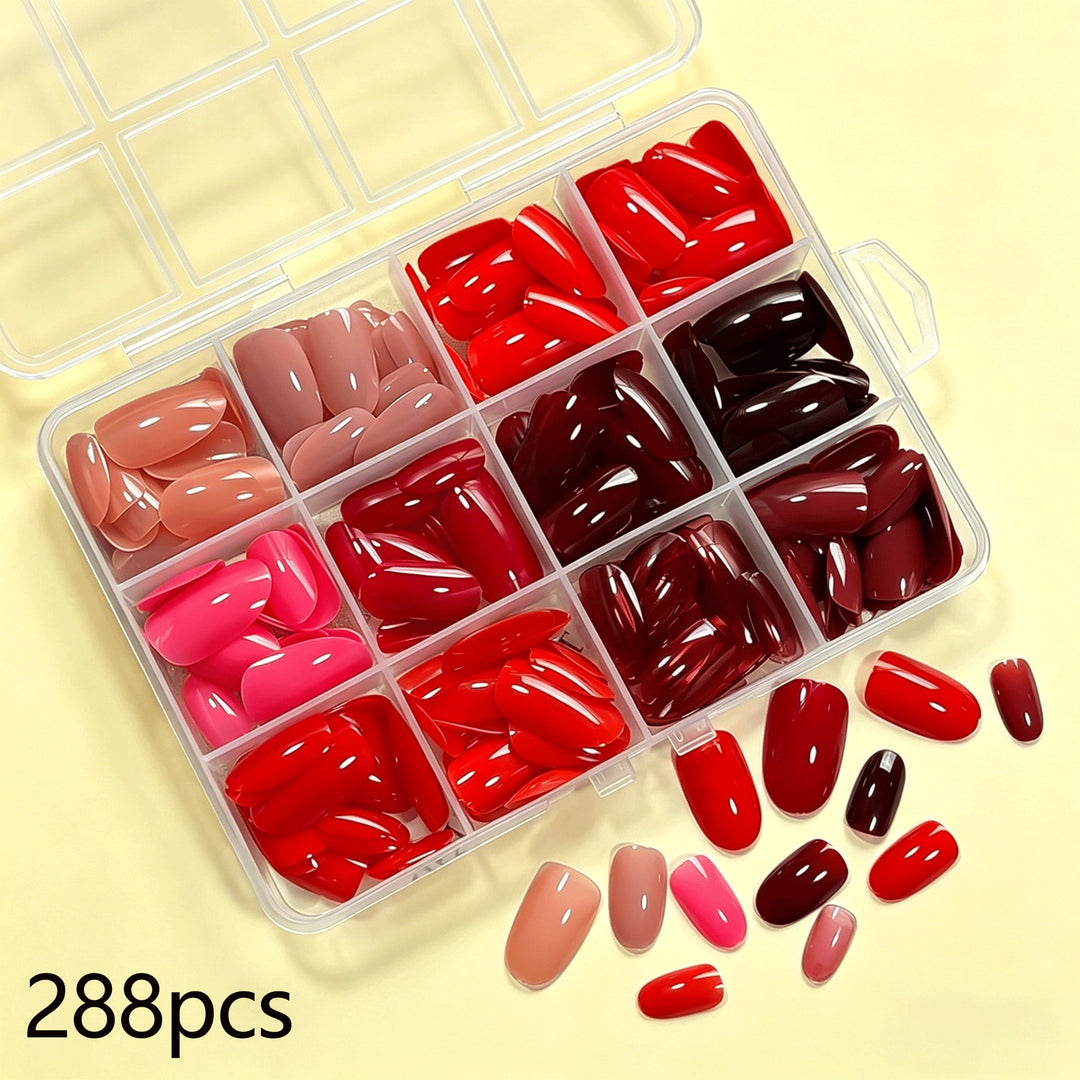 Premium Soft Gel Press-On Nail Tips Collection Stornfield