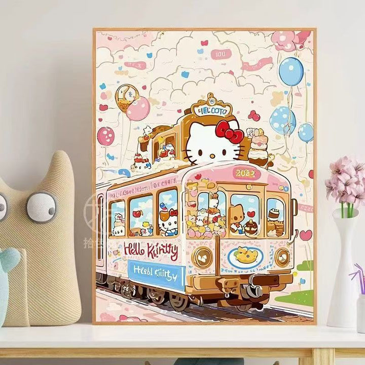 Hello Kitty-Themed Whimsical Wall Art Stornfield