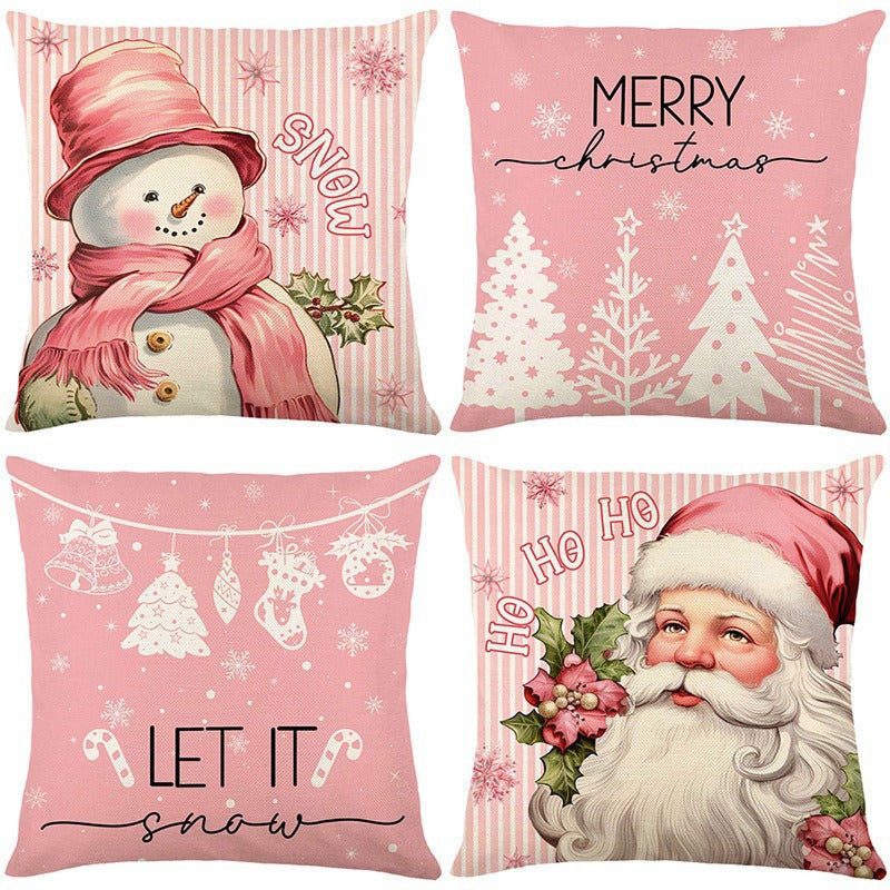 Festive Seasonal Throw Pillow Set