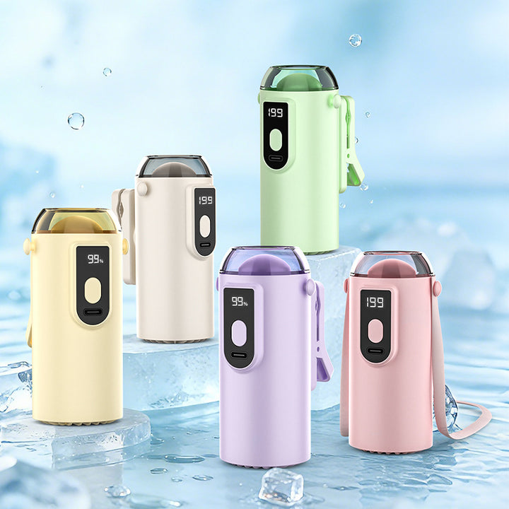 Ladies Portable Mini Air Circulator with Digital Temperature Display Stornfield