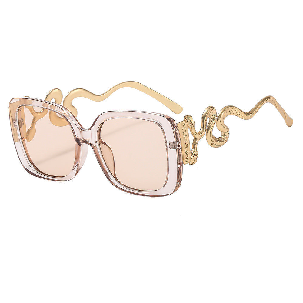 Women's extravagant designer sunglasses with luxurious snake frame Stornfield