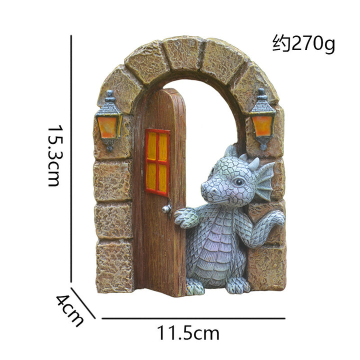 Fantasy-Themed Dragon Wall Decor
