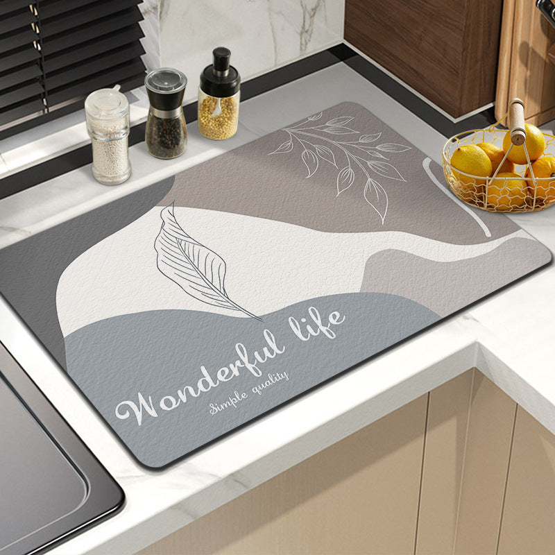 Modern Abstract Kitchen Mat