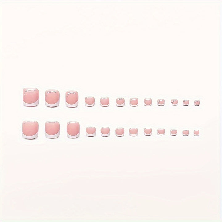 Artistic Dual Design Press-On Nail Set Stornfield