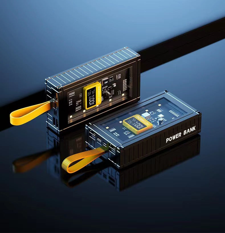 High-performance power bank with LCD display and intelligent charger Stornfield