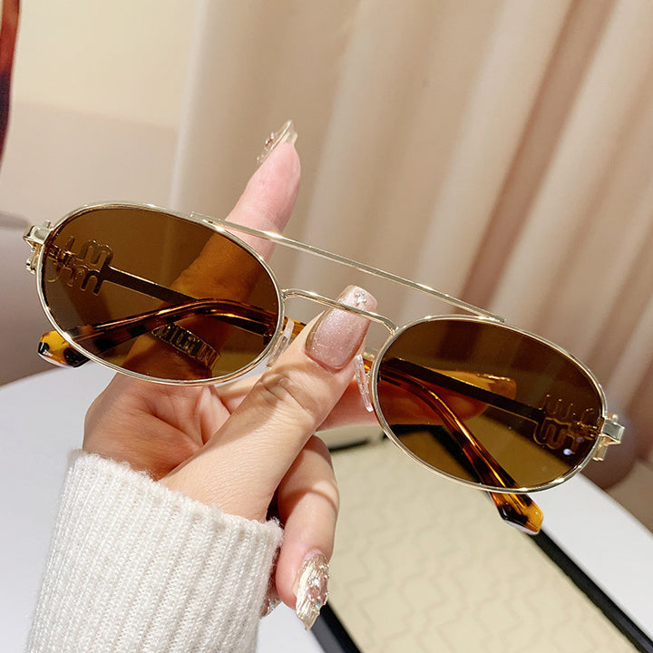 Women’s fashionable glasses with elegant metal frame and unique design Stornfield