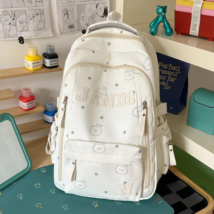 Casual Character-Embellished Backpack Stornfield