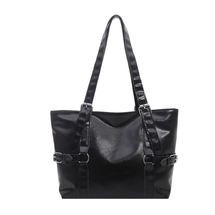 Stylish Faux Leather Shoulder Bag