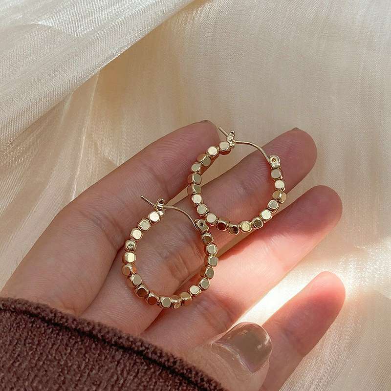 Elegant Hoop Earrings with Sparkling Crystals Stornfield