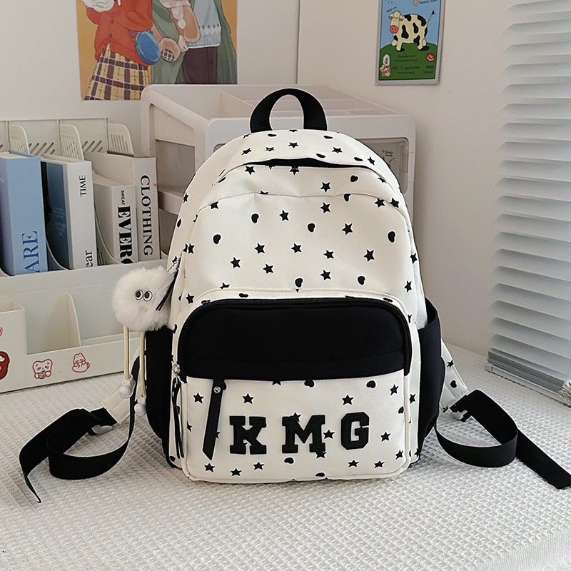 Casual Star-Patterned Backpack Stornfield 1791204760