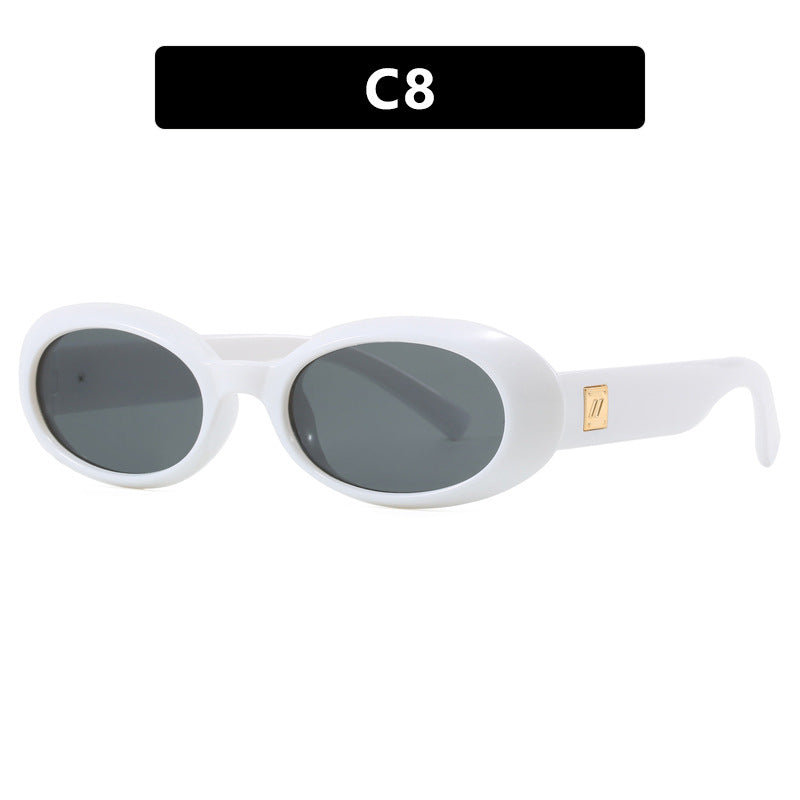 Ladies exclusive sunglasses in elegant oval design Stornfield