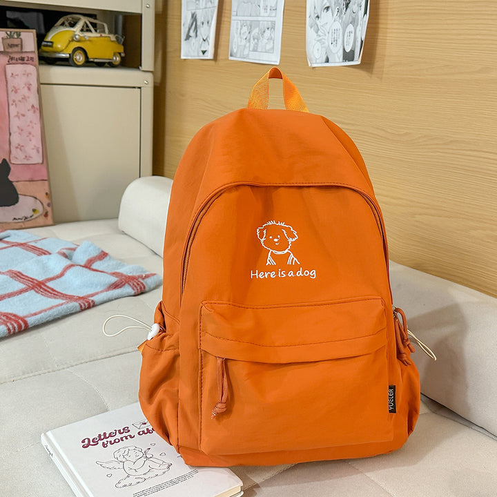 Playful Illustrated Casual Backpack Stornfield