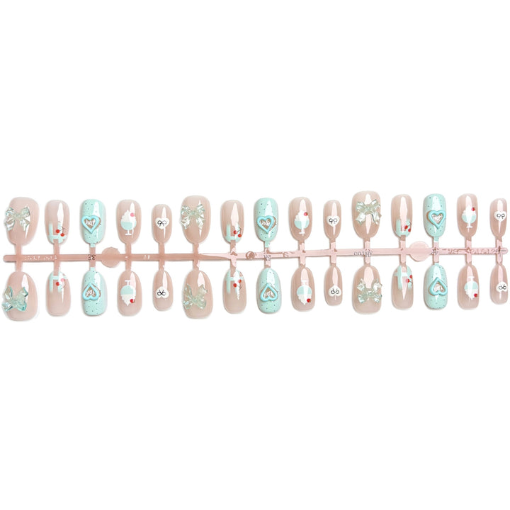 Creative Themed Press-On Nail Set
