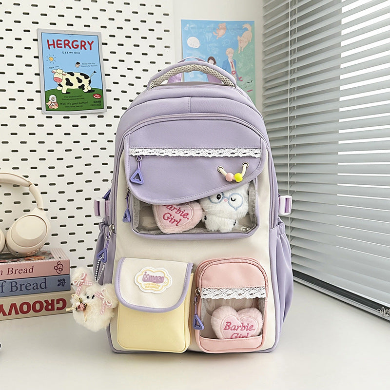 Functional Multi-Pocket School Backpack