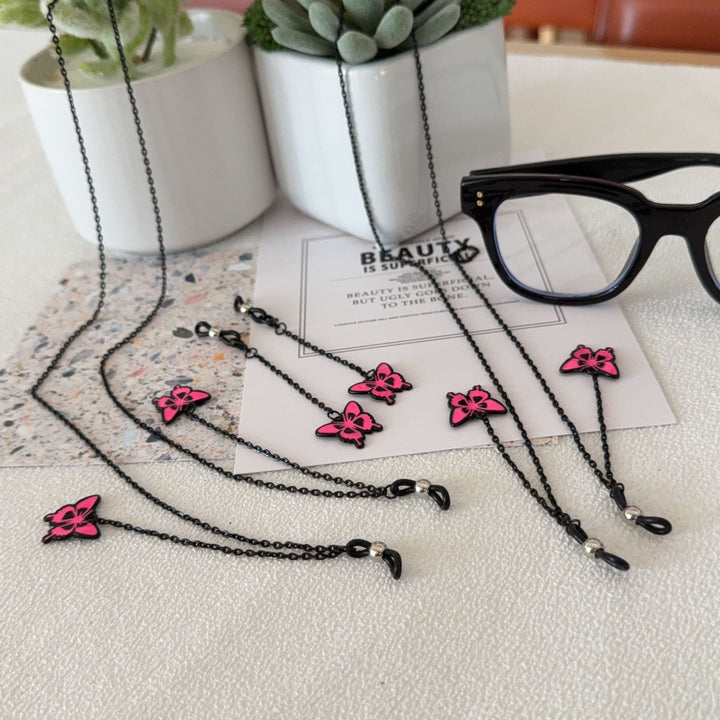 Butterfly-Themed Eyewear Chain Holder Stornfield