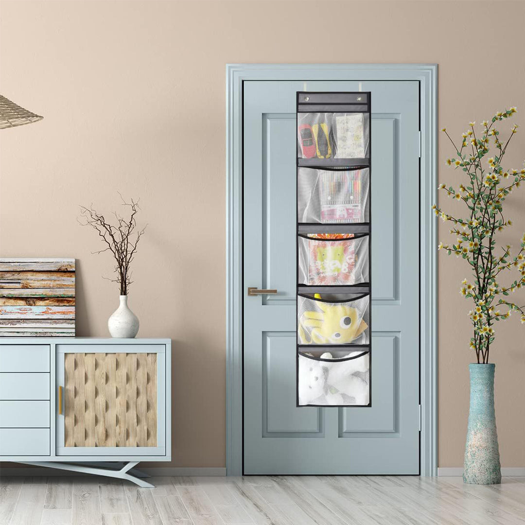 Vertical storage system made of net material Stornfield