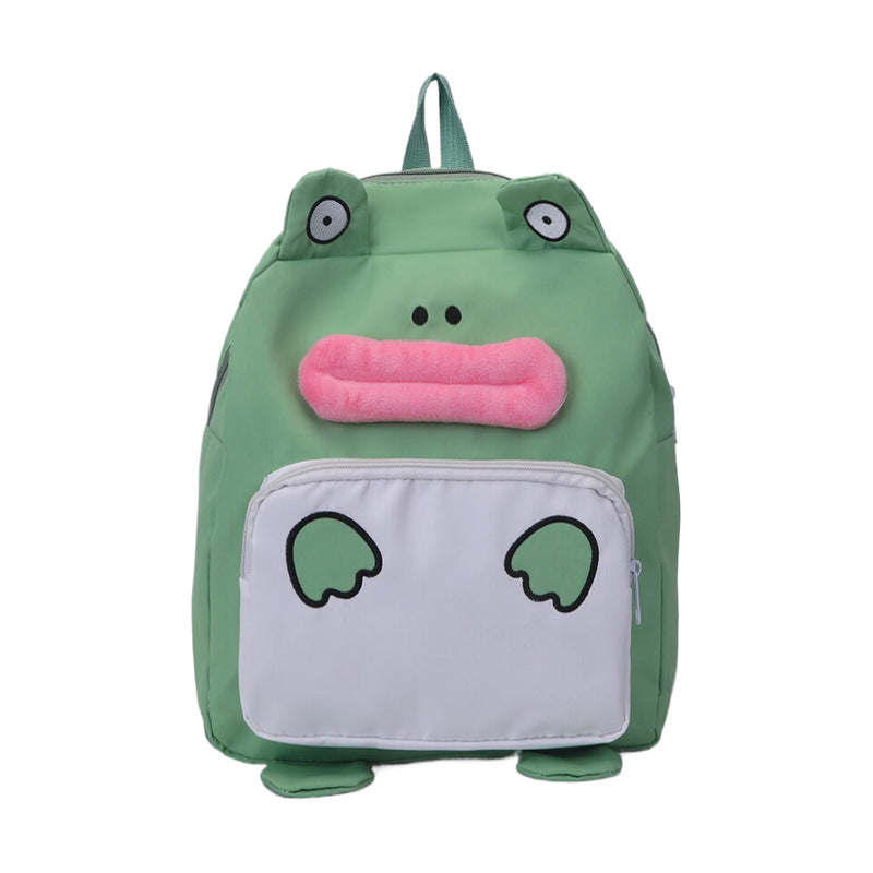Kids Plush Frog Backpack Stornfield