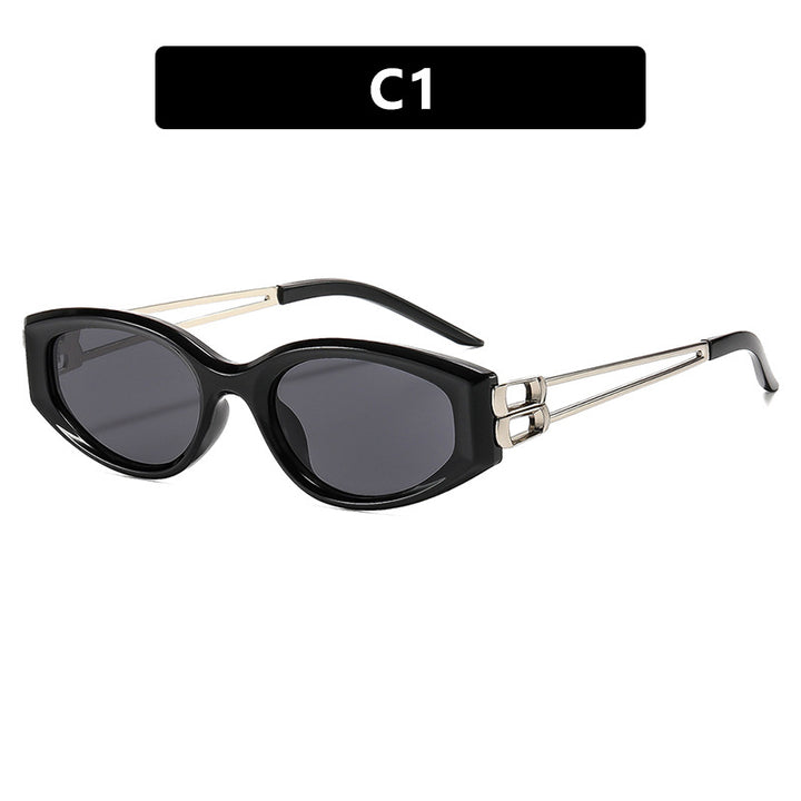 Women's Cat-Eye Sunglasses with distinctive plastic frame and stylish accents Stornfield