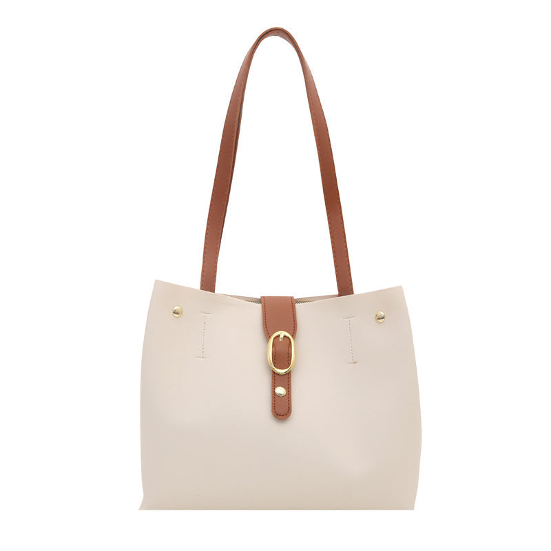 Structured Leather Tote Bag Stornfield
