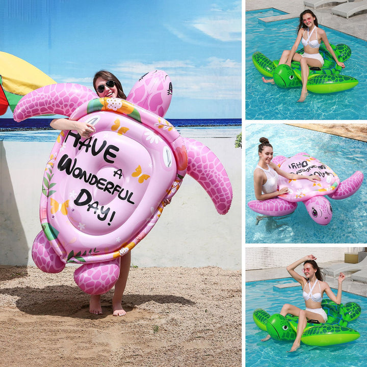 Ladies Inflatable Sea Turtle Lounger Stornfield