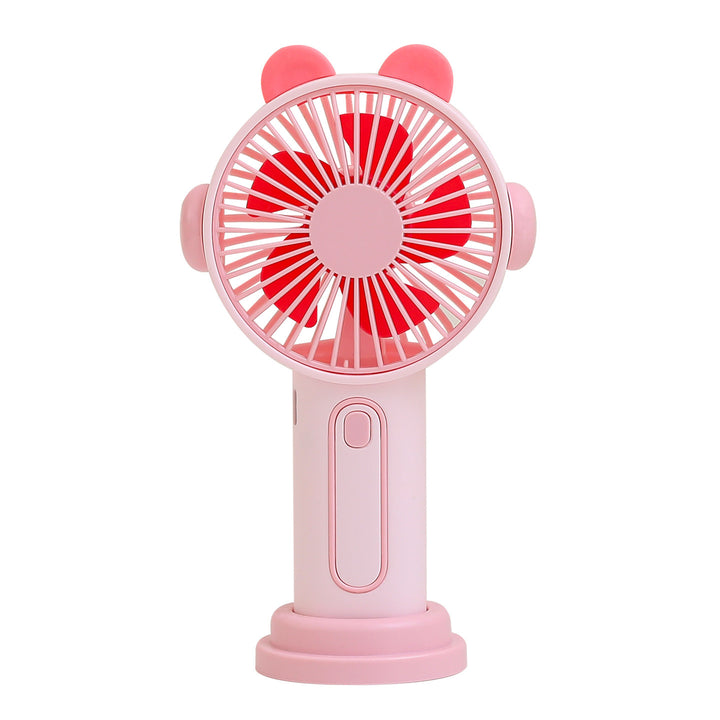 Women Portable Mini-Fan with Colorful Ears Stornfield