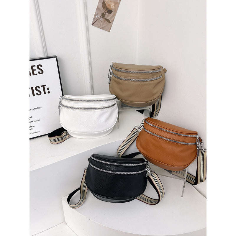 WoChic Dual-Zipper Crossbody Bag Stornfield