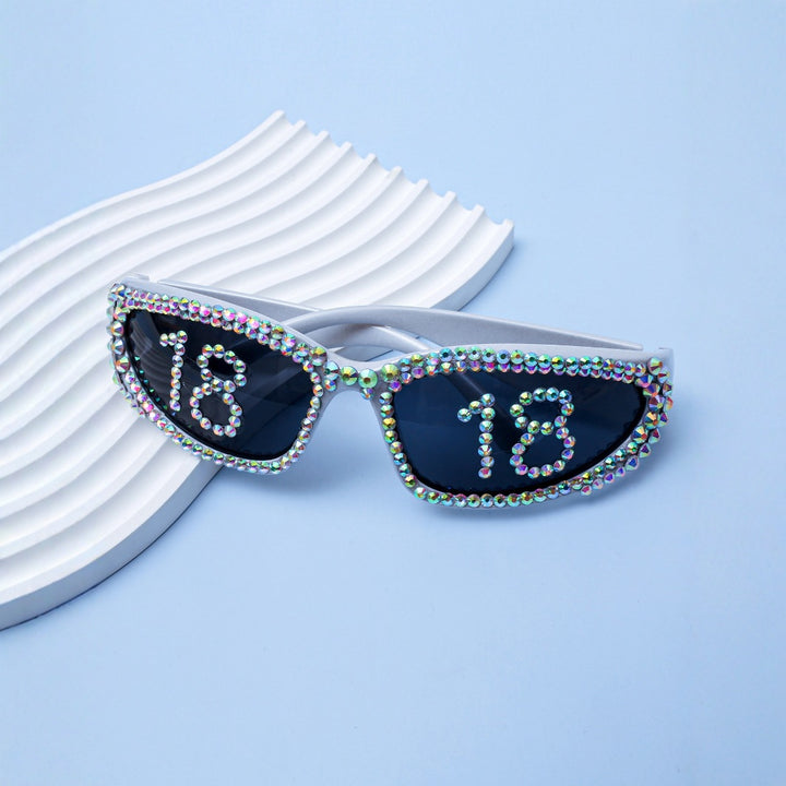 Statement Swarovski Crystal Embellished Sunglasses Stornfield