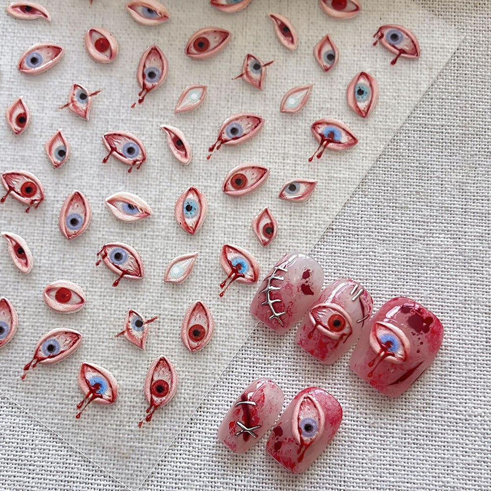 Eye-Themed Nail Art Charms