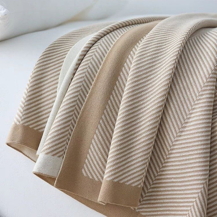 Cozy Cotton Throw Blanket Stornfield