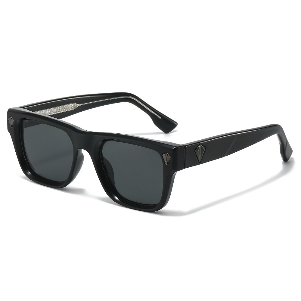 Bold Angular Framed Sunglasses Stornfield