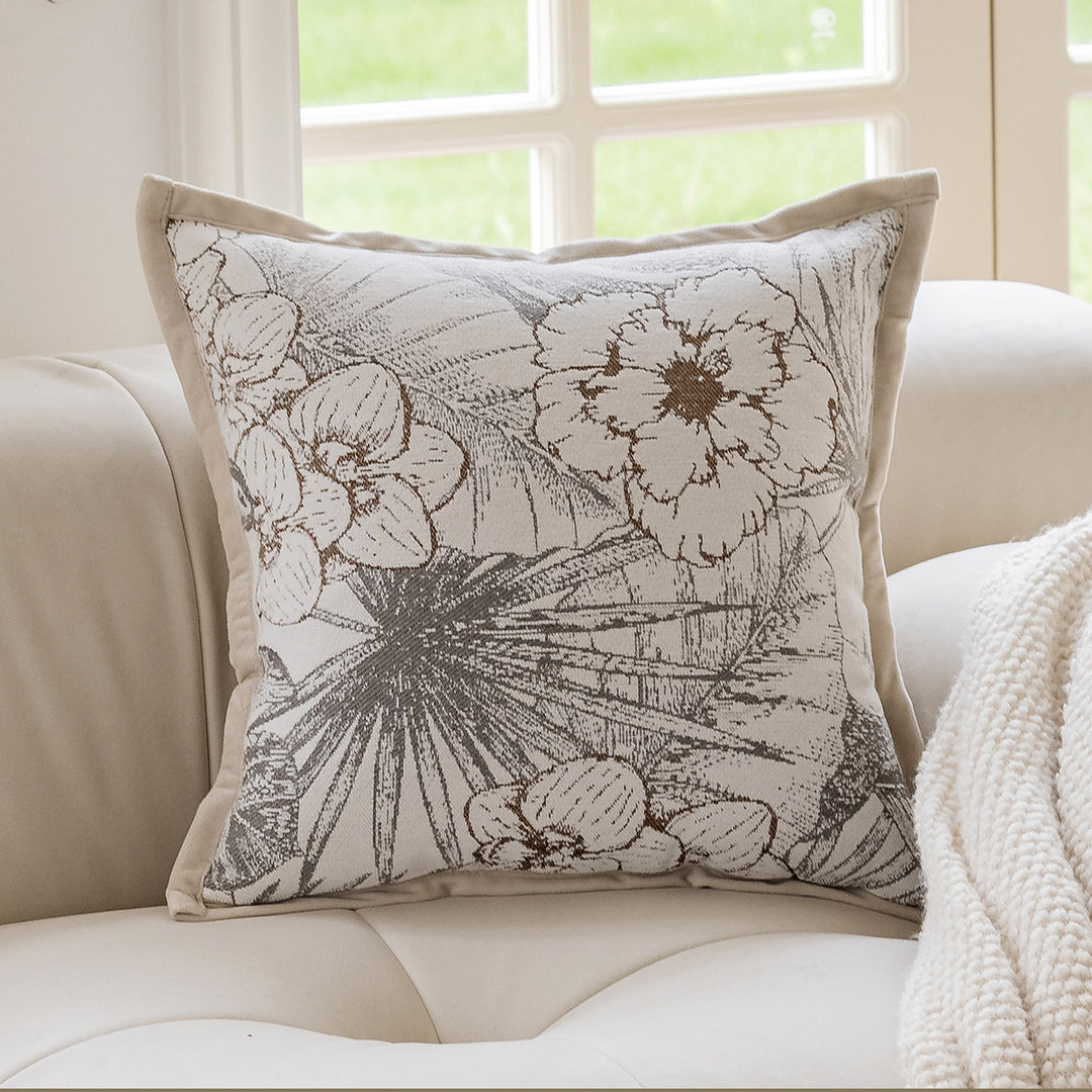 Plush decorative pillow