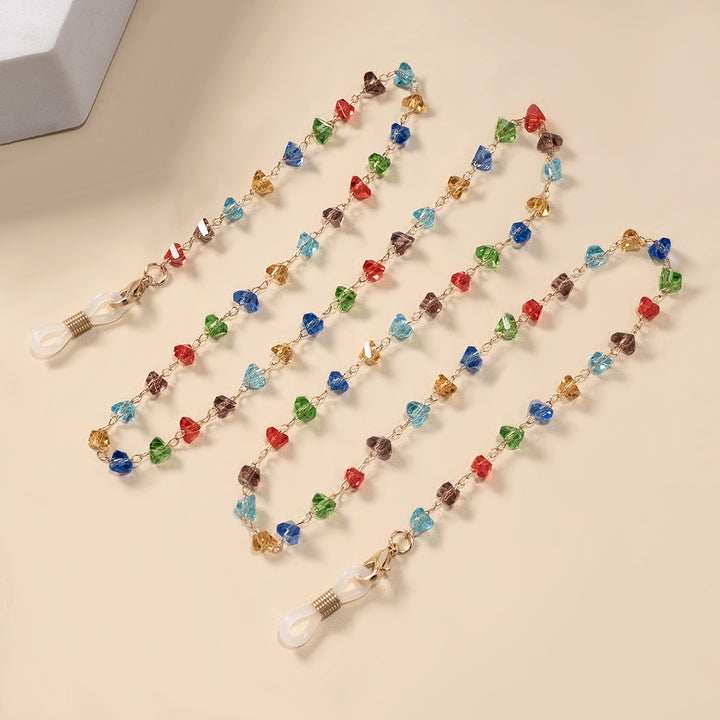Chic Geometric Beaded Eyewear Holder Stornfield