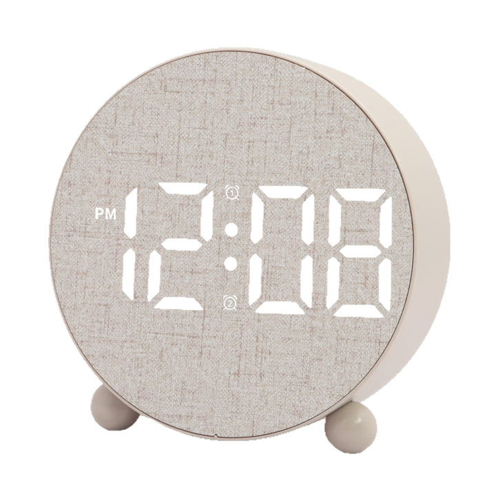 Digital Alarm Clock with Large LED Display and Temperature Display Stornfield
