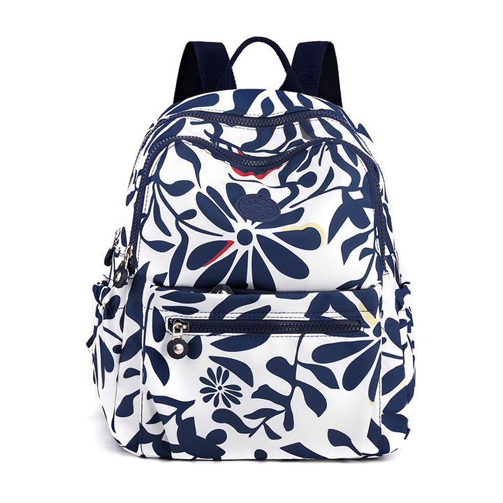 stylish backpack with fashionable floral pattern Stornfield