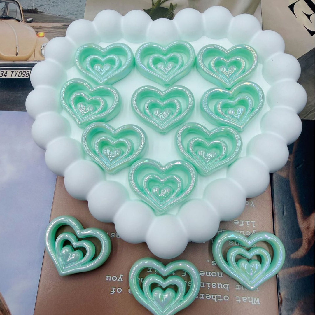 Decorative Heart-Shaped Resin Candle Holder Stornfield