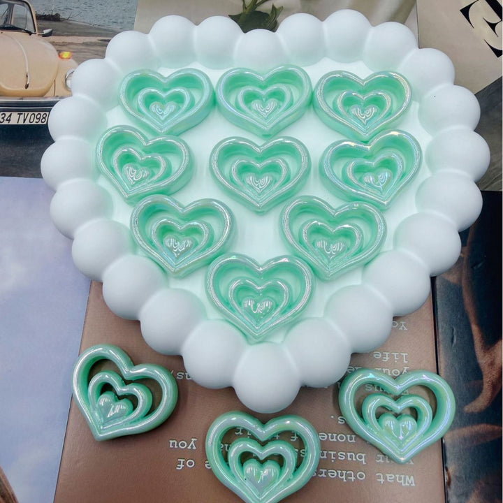 Decorative Heart-Shaped Resin Candle Holder Stornfield