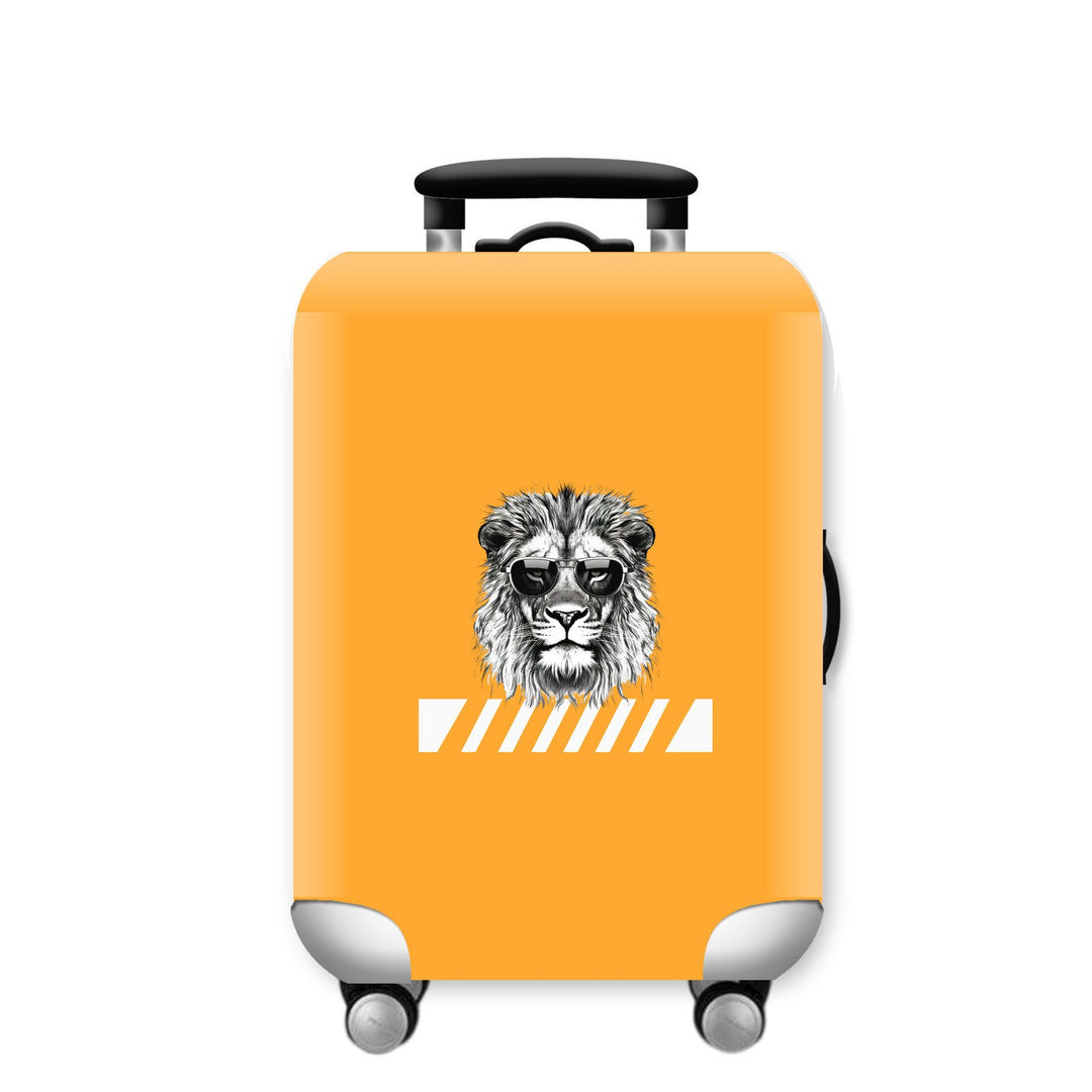 Unisex hard-shell suitcase with funny giraffe design Stornfield