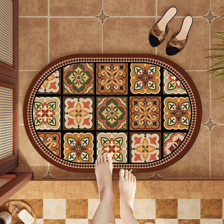 Decorative Area Bath Mat Stornfield