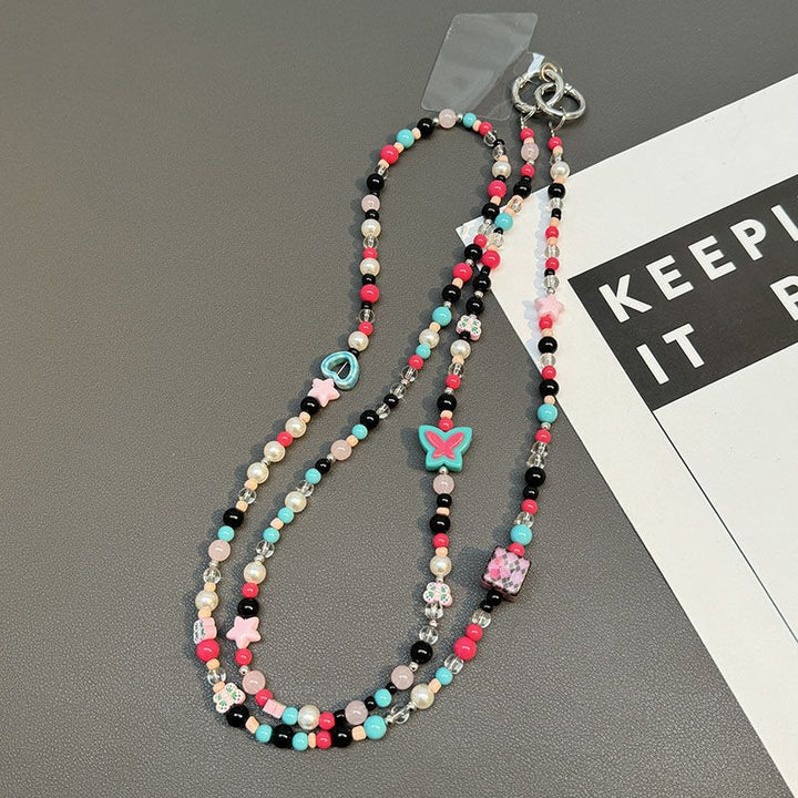 Artisan Beaded Charm Necklace Stornfield
