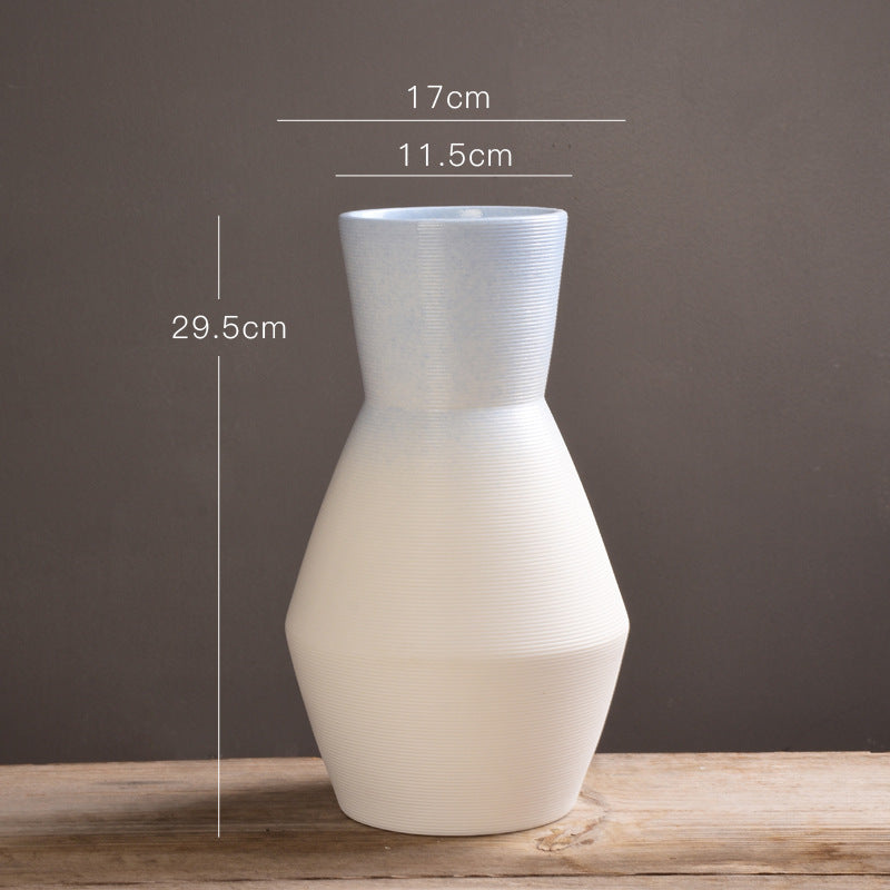 Textured Statement Ceramic Vase