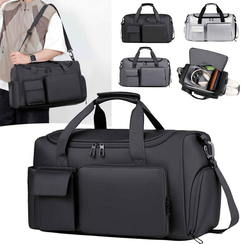 Men's Multifunctional Sports Travel Bag with Innovative Compartment Structure Stornfield