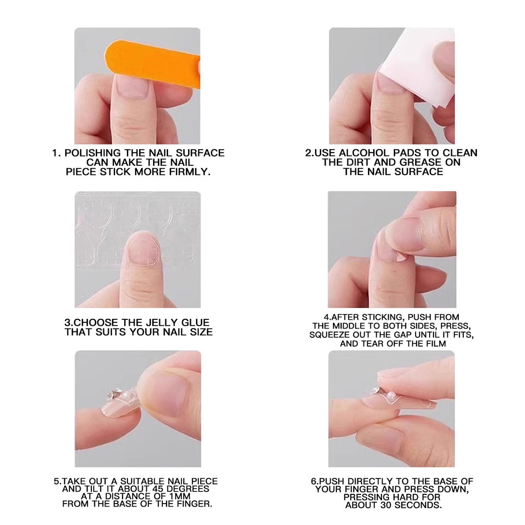 Gradient Color Art Nails Stornfield