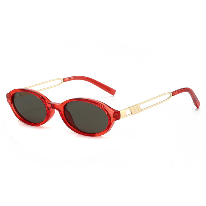 Chic Oval Frame Sunglasses Stornfield