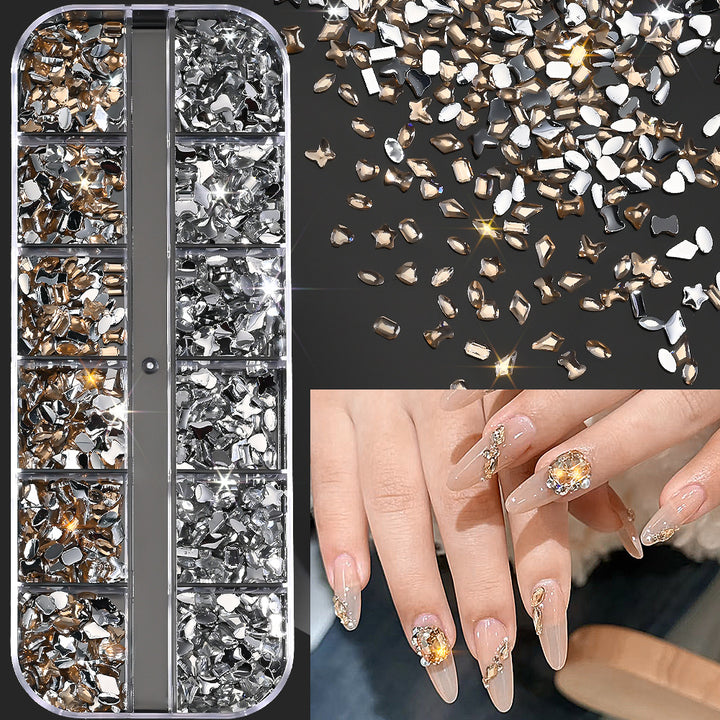 Nail Art Decorative Gemstone Set
