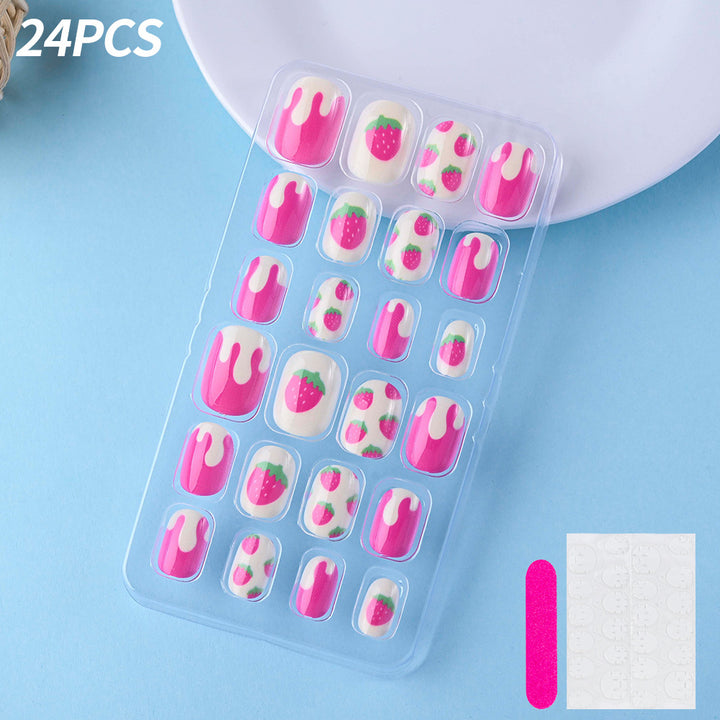 Themed Summer Beach Nail Art Press-On Nails Stornfield