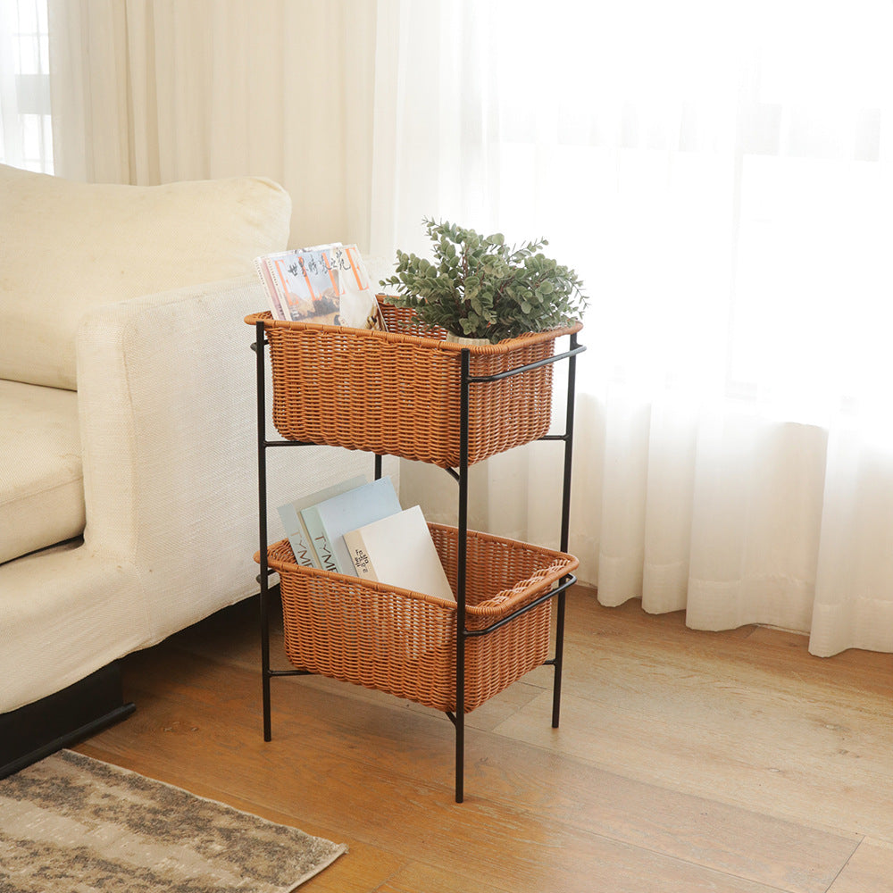 Multifunctional basket stand Stornfield