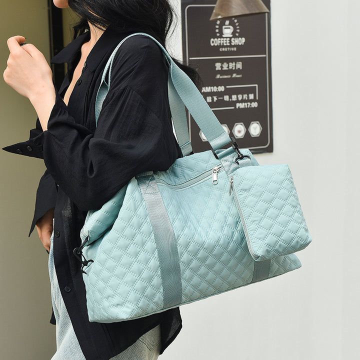 Multi-Functional Quilted Travel Duffle Bag Stornfield